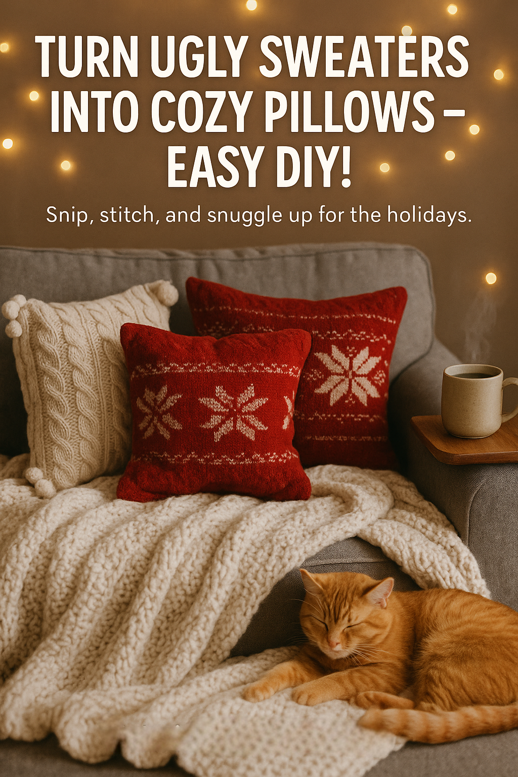 shristmas sweater christmas diy craft