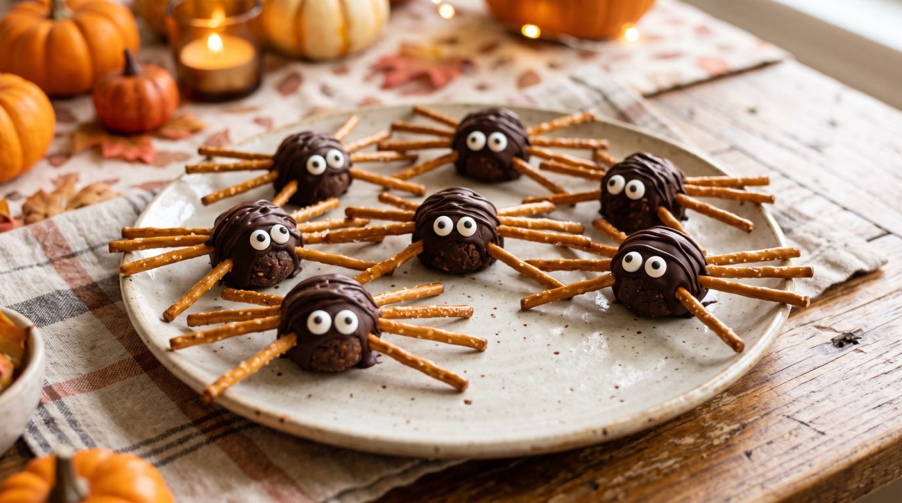 These creepy-crawly treats are incredibly easy to make with just a handful of pantry staples. They're rich, satisfying, and look like they took way more effort than they actually did—perfect when you need quick no-bake recipes for last-minute parties .